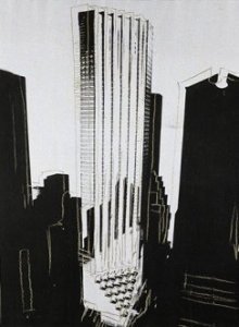 Andy Warhol's Trump Tower silkscreen 1981